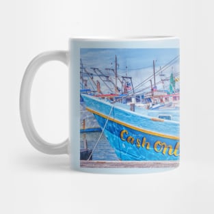 Ca$h Only - Fishing Boat Mug